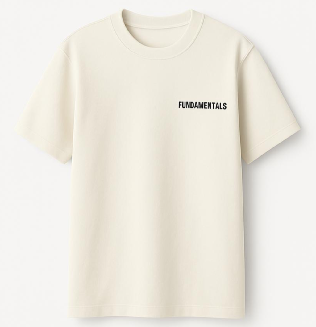 Basic Tee off-white V2