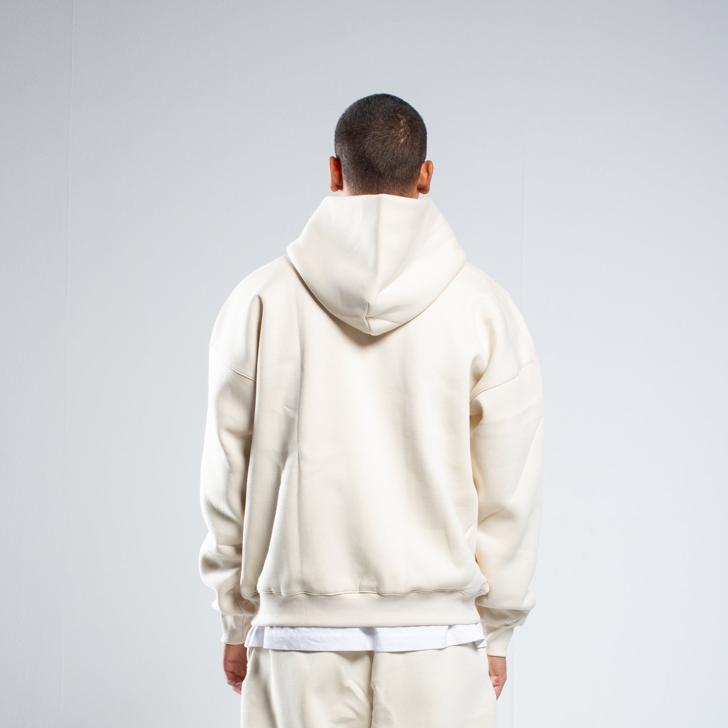 box hoodie beige V1