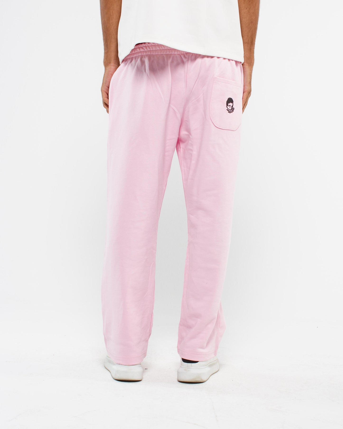 wide leg sweatpants pink V2