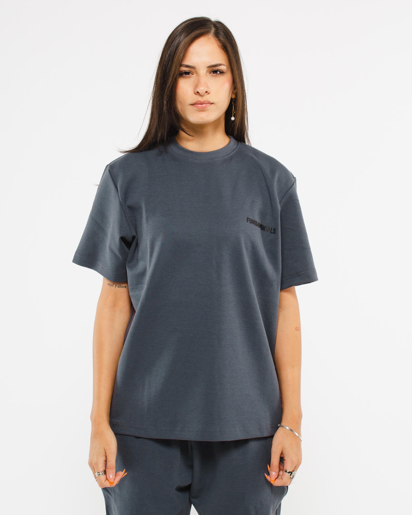 Basic Tee Dark Grey V2