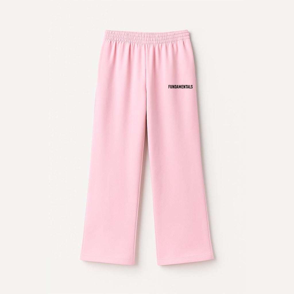 wide leg sweatpants pink V2