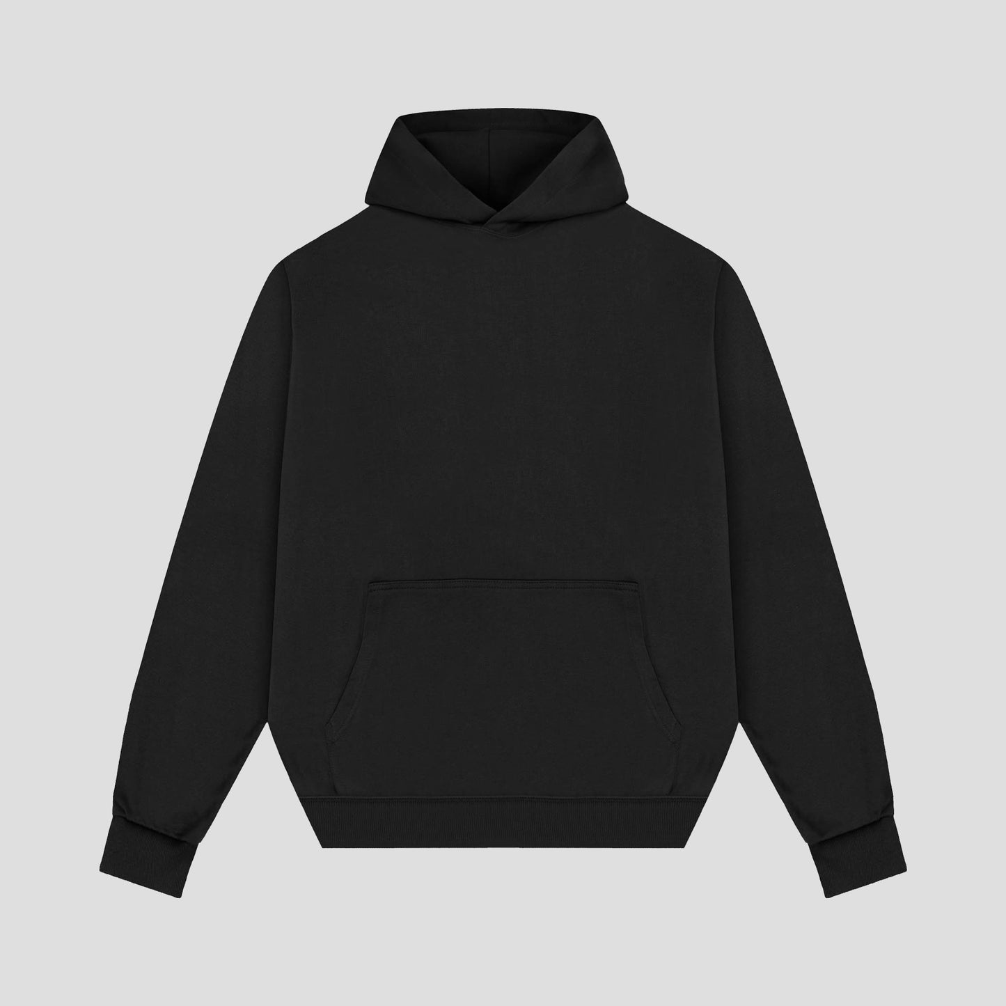 box hoodie black V1