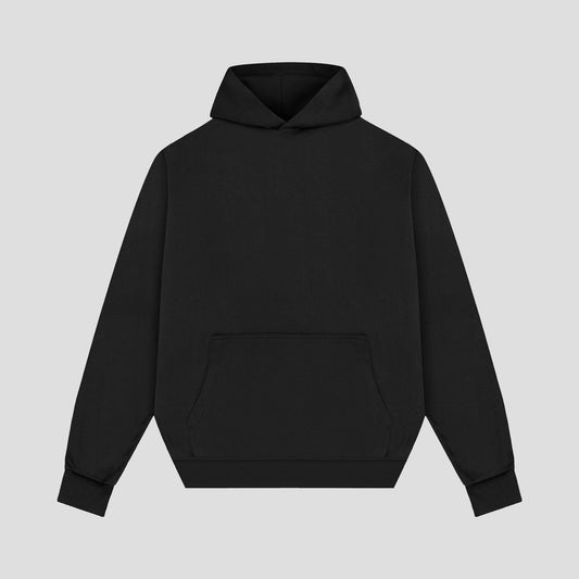 box hoodie black V1