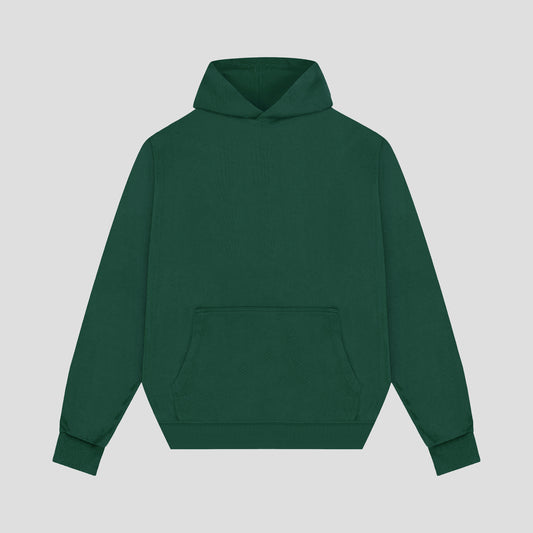 box hoodie olive green V1